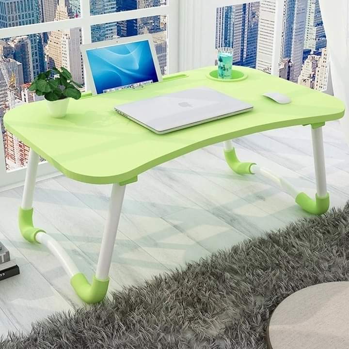 Multipurpose Foldable Portable Laptop Desk With Cup Slot 60cm*40cm*20cm