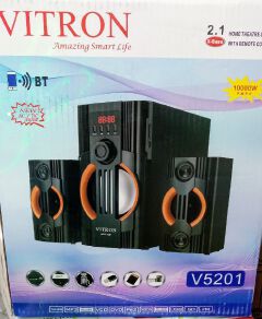 Vitron 2-1 10000W Woofer/Speaker With Remote Control AC/DC Function, FM Radio,BT,USB/Flash,SD Port