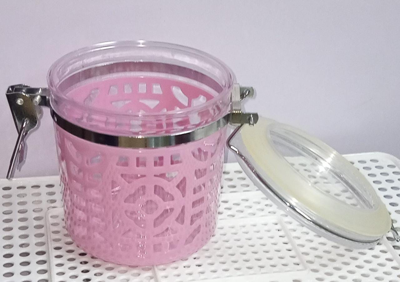 500ml Airtight Kitchen Sugar Dish With Clip Lid