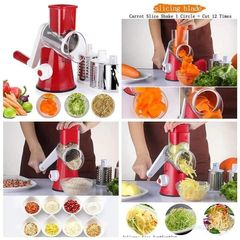 Manual veg grater, grinder, shredder, slicer
