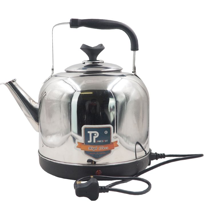 Jamespot 7.5L Steel Electric Kettle Kitchen Dining Appliances Liquid Heater Silver as Pictured