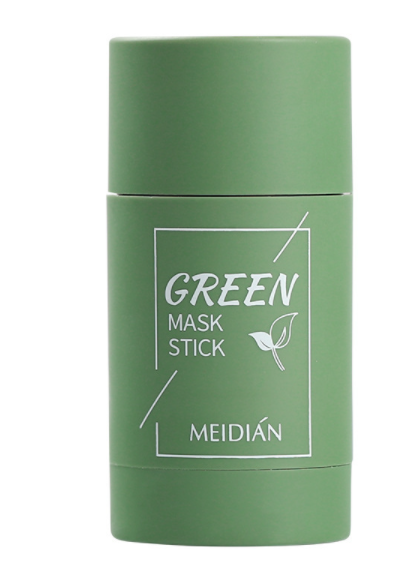Green tea oil control solid mask moisturizing smear type deep cleaning mask smear type mud film green tea oil control shrink pores small white mud moisturizing cleaning women and men