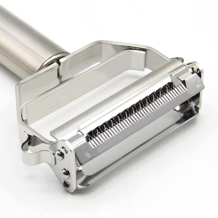 Stainless Steel Grater Julienne Peeler Vegetables Fruit Peeler Double Planing Kitchen Gadget