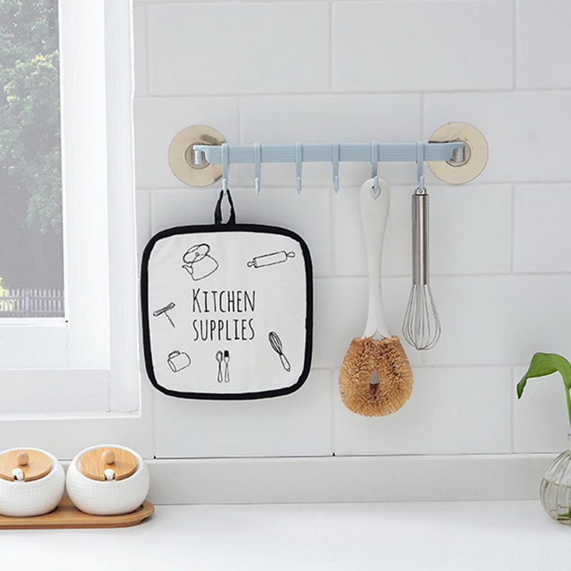 New arrival Wall mounted Bathroom Organizer Key hooks Towel Holder Kitchen accessories Cupboard Storage Rack