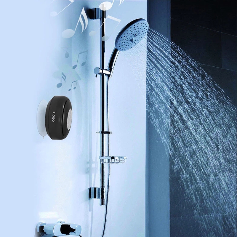 Mini Bluetooth Speaker Portable Waterproof Wireless Handsfree Speakers, For Showers, Bathroom, Pool