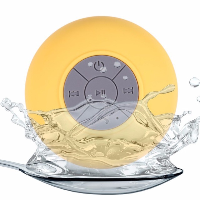 Mini Bluetooth Speaker Portable Waterproof Wireless Handsfree Speakers, For Showers, Bathroom, Pool