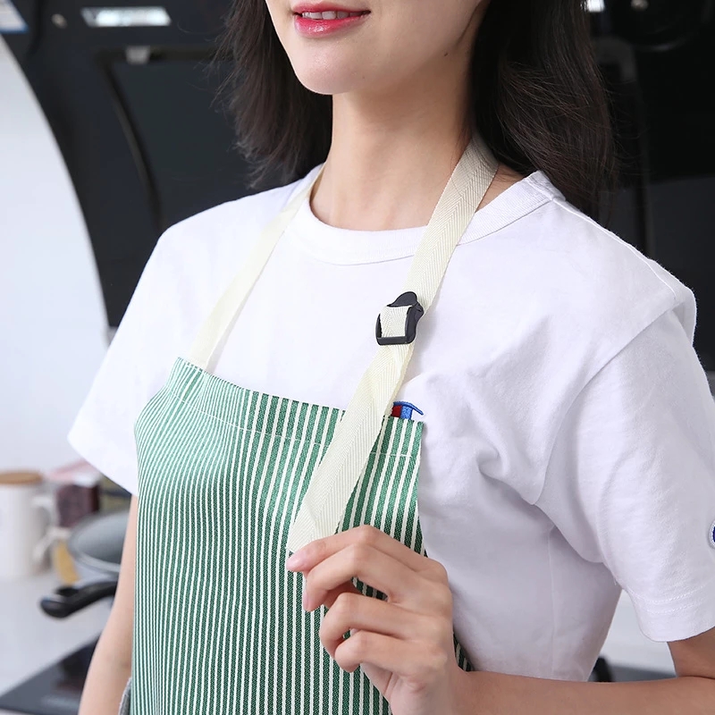Super Thick Kitchen Apron Waterproof and Oil-proof Sleeveless Overalls Cooking Can Wipe Hands