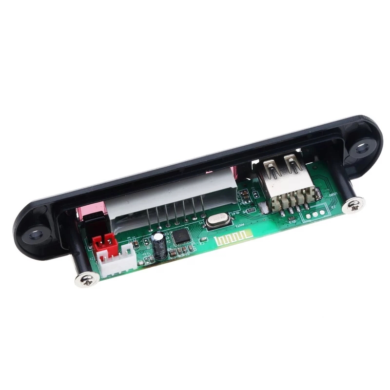 Wireless Bluetooth 5V 12V MP3 WMA Decoder Board FM Audio Module USB TF Music Adaptor DIY Speaker