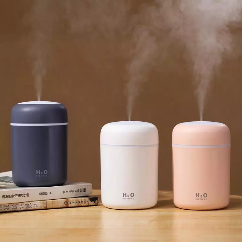 Mini Ultrasonic Air Humidifier Romantic Soft Light USB Diffuser Car Purifier Anion Mist Maker Gift