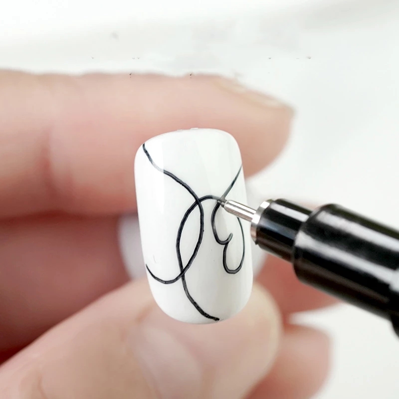 1 Pcs Nail Art Graffiti Pen Waterproof Drawing Painting DIY Abstract Lines Nail Art Beauty Tool view 4