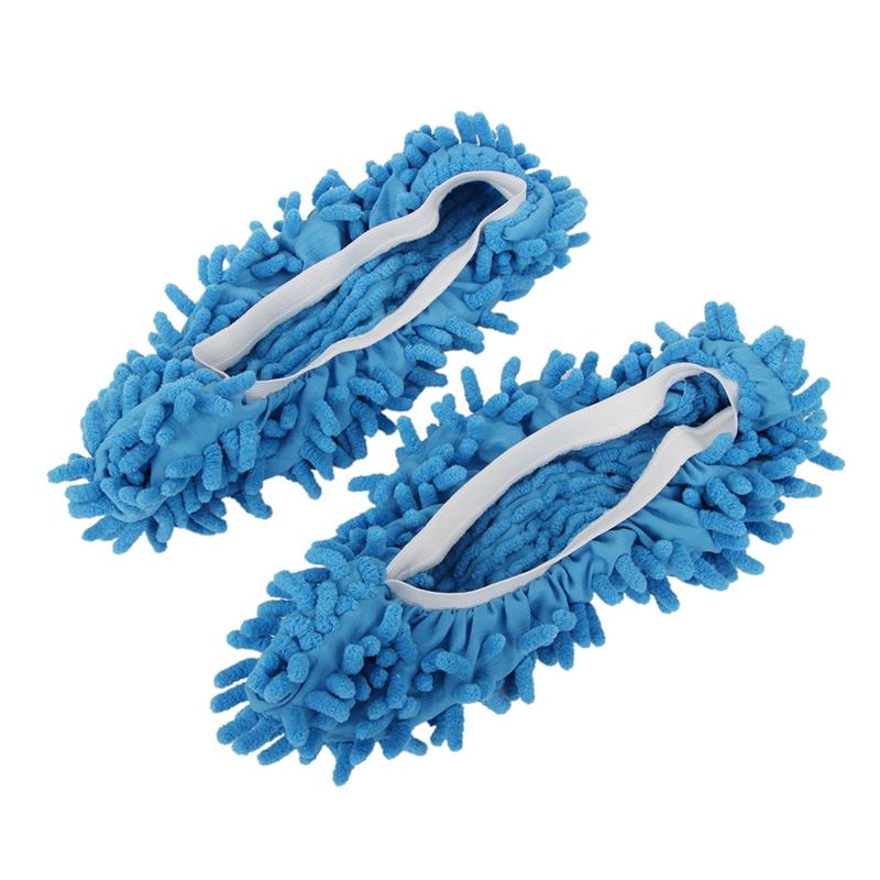 Mop House Cleaning Dust Lazy Floor Removal Cleaning Feet Shoe Covers Washable Reusable Microfiber