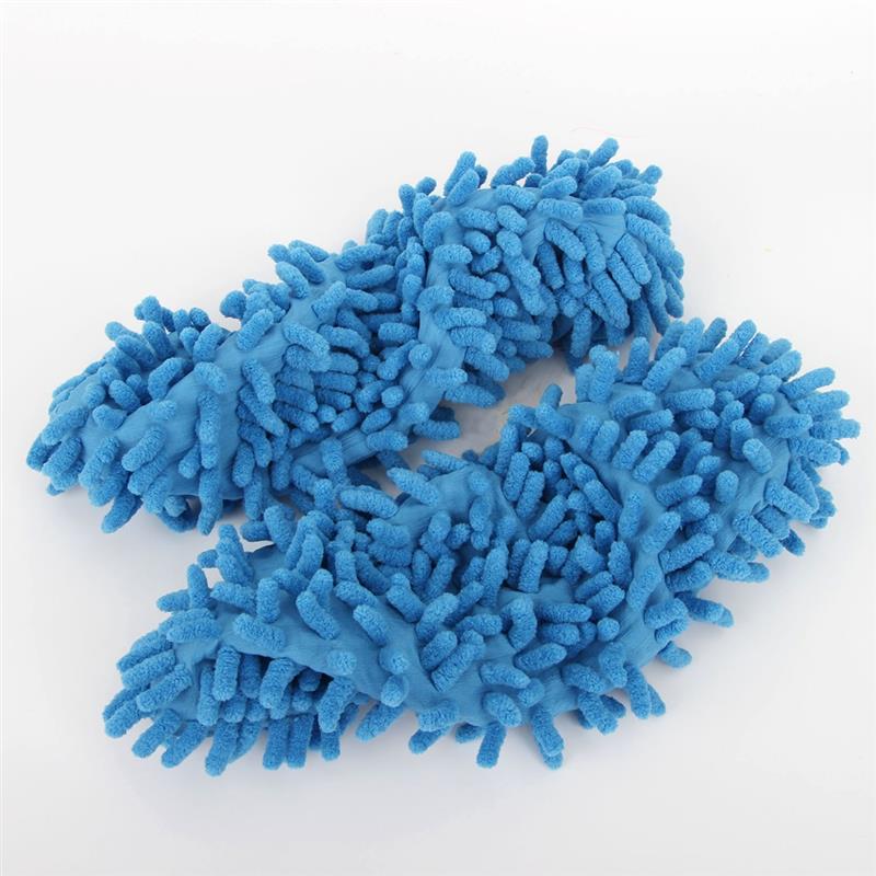 Mop House Cleaning Dust Lazy Floor Removal Cleaning Feet Shoe Covers Washable Reusable Microfiber