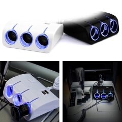 Car Splitter Cigarette Lighter Socket 12v Power Adapter for Car DVR GPS Usb Charger Car Accessories
