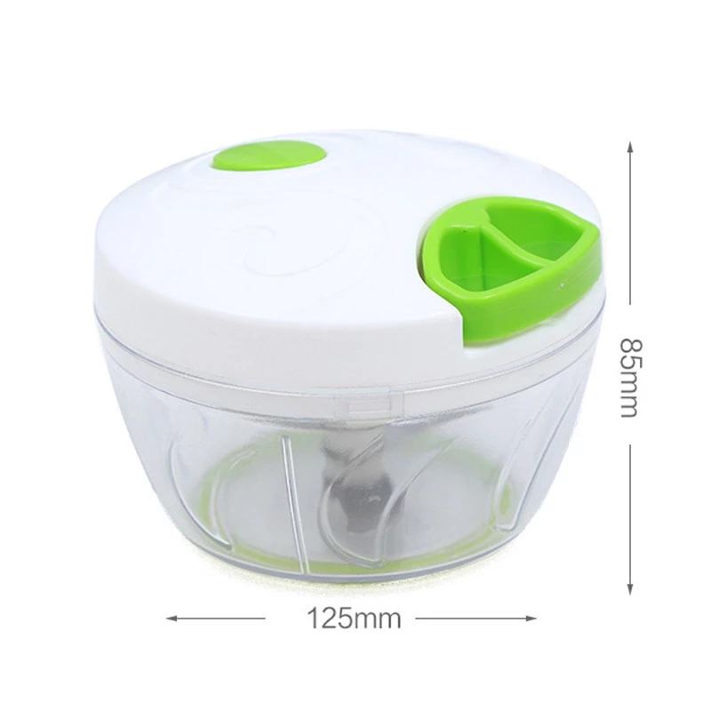 Kitchen Pulling Manual Food Rope Processor Shredder Vegetable Meat Garlic Onion Chopper Slicer