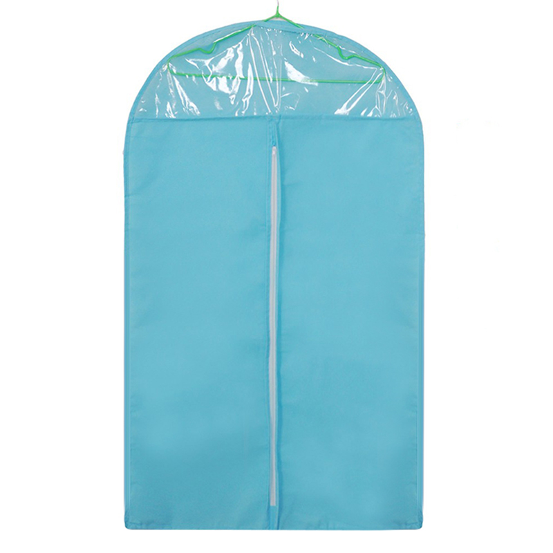 Clothes Dust Cover Non-woven fabric Case Hanging-type Coat Protect Storage Bag Organizer 60cm*120cm