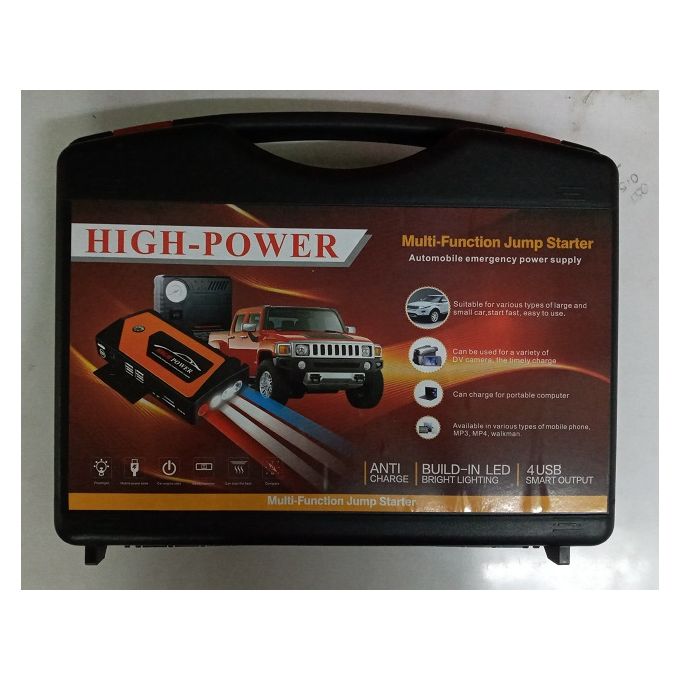 Portable Combined Car Jumpstarter Kit And Air Compressor