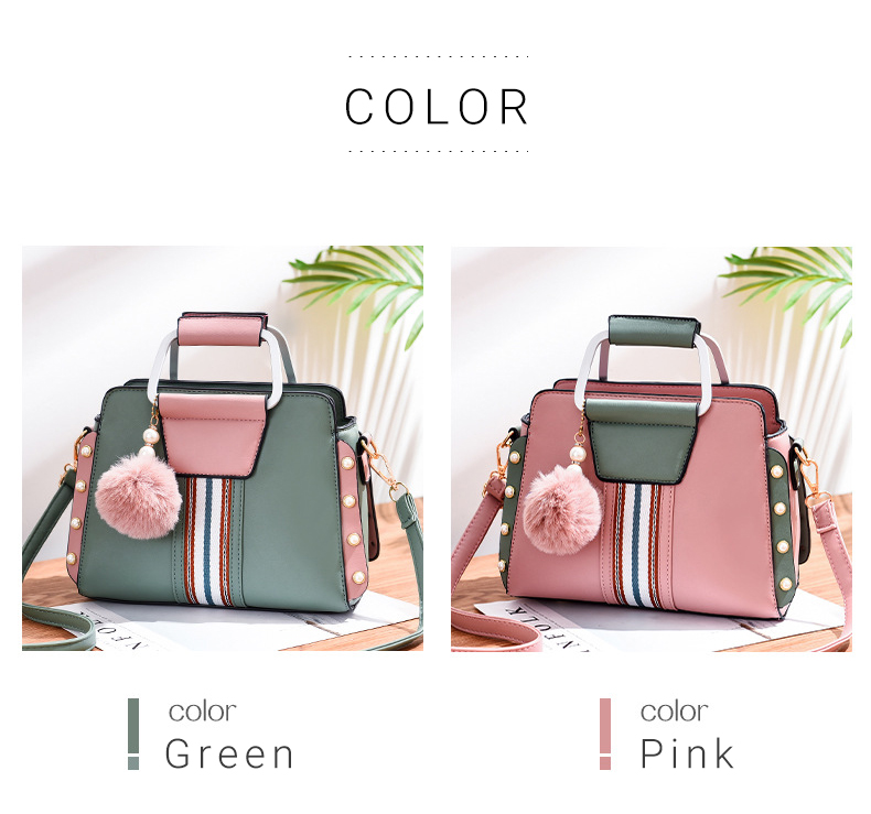 New Arrivals handbag Women  New Fashion European and American Bags Contrast Large Capacity Women's Bags Shoulder Bag Tide Valentine's Day Gifts