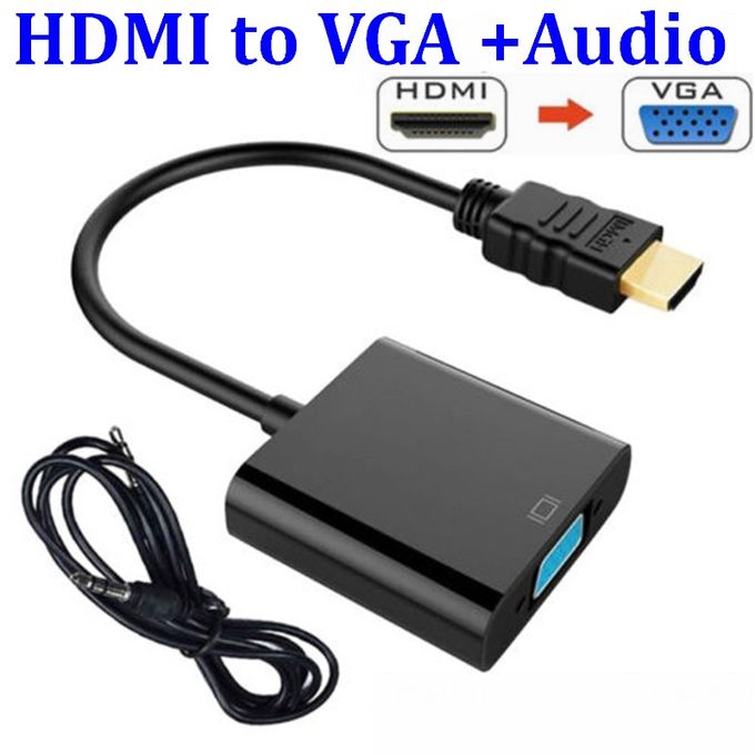 HDMI To VGA Adapter Converter With Audio