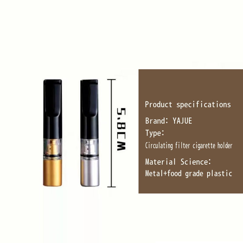 【andybbyyf】Health filter cigarette holder with cycle cleaning