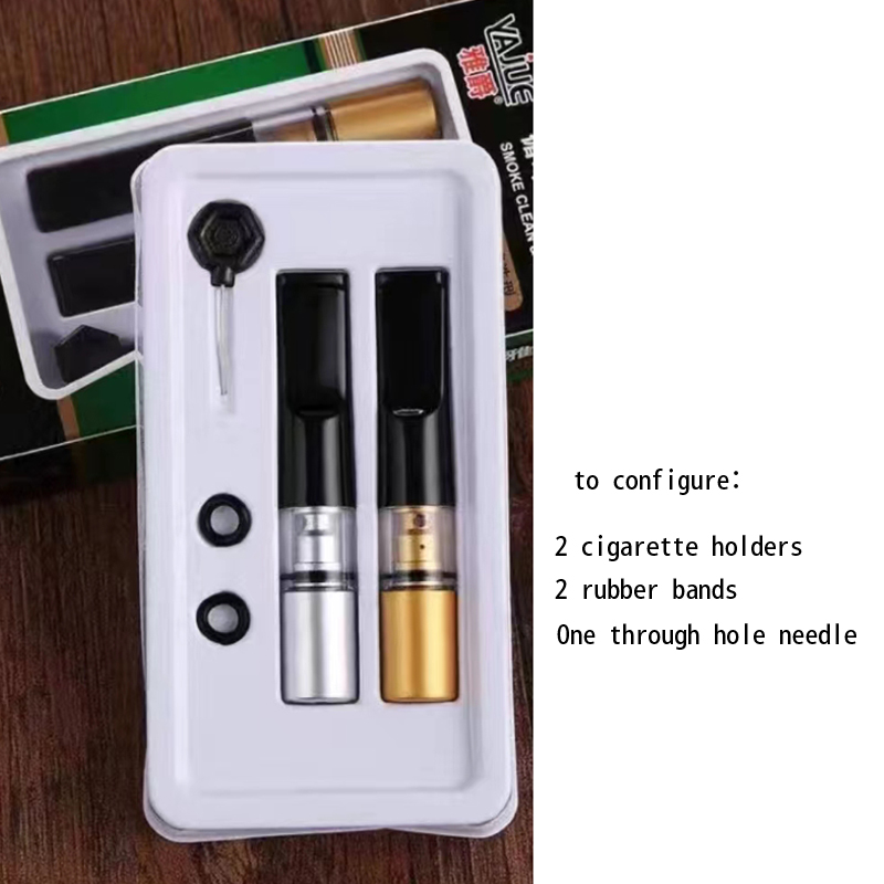 【andybbyyf】Health filter cigarette holder with cycle cleaning