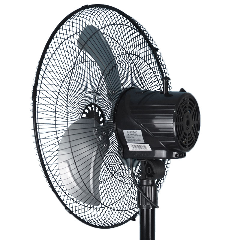 Rebune Wisper quiet operation quality copper motor 55W18 Inch 3 Speeds Stand Fan 18&quot RSF-18-003 Energy efficient 3-Speeds