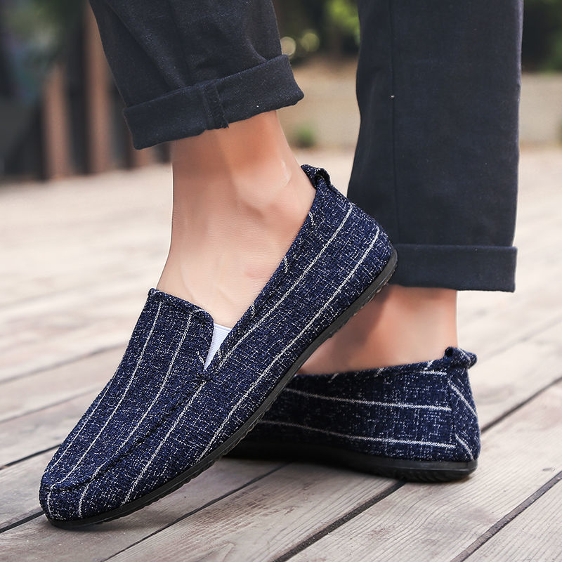 Men's breathable cloth shoes casual men's fashion shoes men Loafers &amp; Slip-Ons