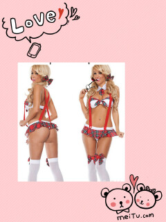 2021 Black Friday Lover's Chrismas New Year Gift European and American Style Interesting Sexy Lady Underwear Women Lingerie Girls Students Role-Playing Game Clothes