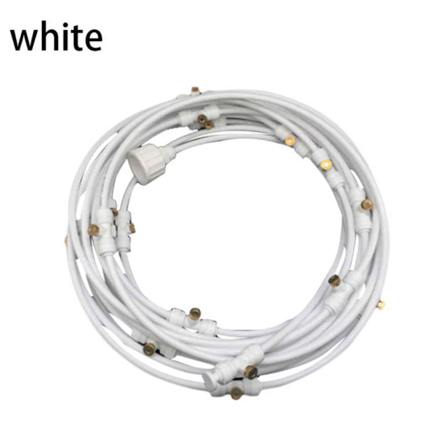 Outdoor Misting Cooling System Kit For Greenhouse Garden Patio Waterring Irrigation Mister Line