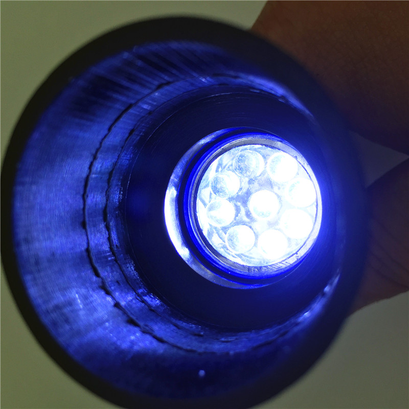 Incubator Eggtester Egg Incubator Candling Lamp 9 LED Super Cold Incubation Equipment Chicken Tool
