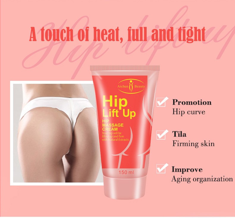 Natural Herbal Extract Aichun Hip up Lift Cream