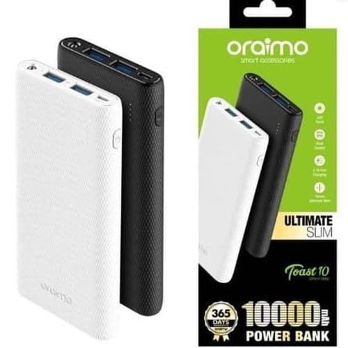 ORAIMO Smart and Genuine long lasting powerbanks