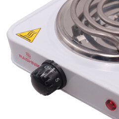 RASHNIK RN-4076  1000W Single Cooking Plate Stove Electric   Ring Hot  Plate Cooker