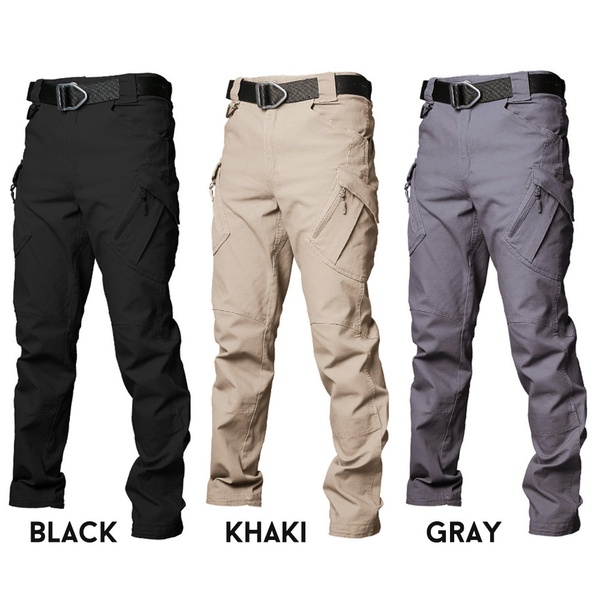 Pants Men's Cargo Pants Casual Multi Pocket Military Overall Men Outdoors High Quality Long bargains