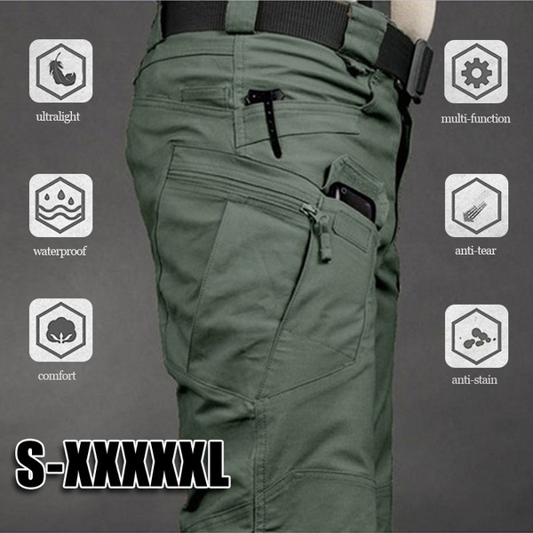 Pants Men's Cargo Pants Casual Multi Pocket Military Overall Men Outdoors High Quality Long bargains