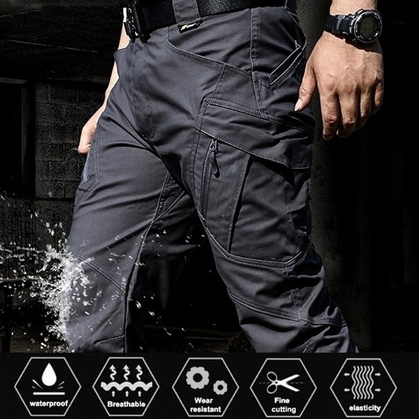 Pants Men's Cargo Pants Casual Multi Pocket Military Overall Men Outdoors High Quality Long bargains