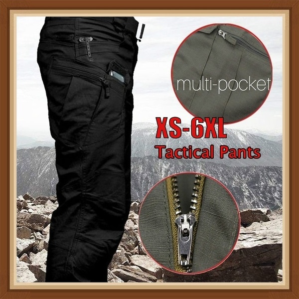Pants Men's Cargo Pants Casual Multi Pocket Military Overall Men Outdoors High Quality Long bargains