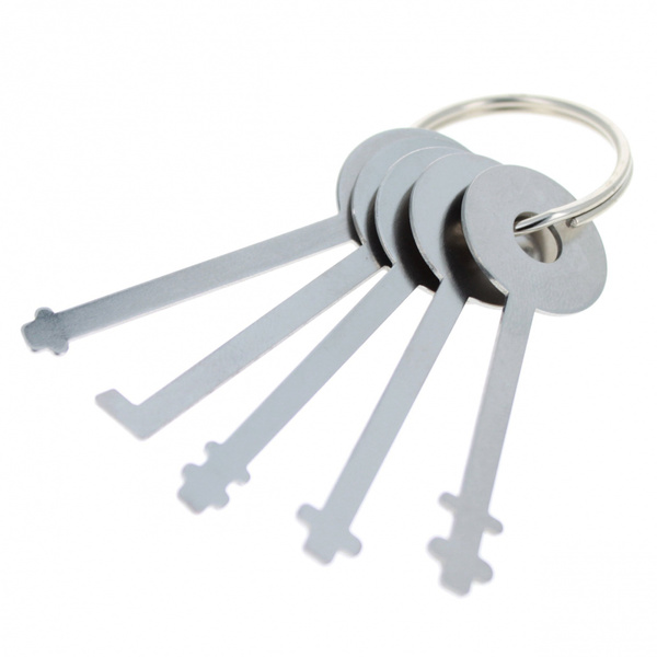 ASR Tactical Warded Key Set Universal Padlock Opener