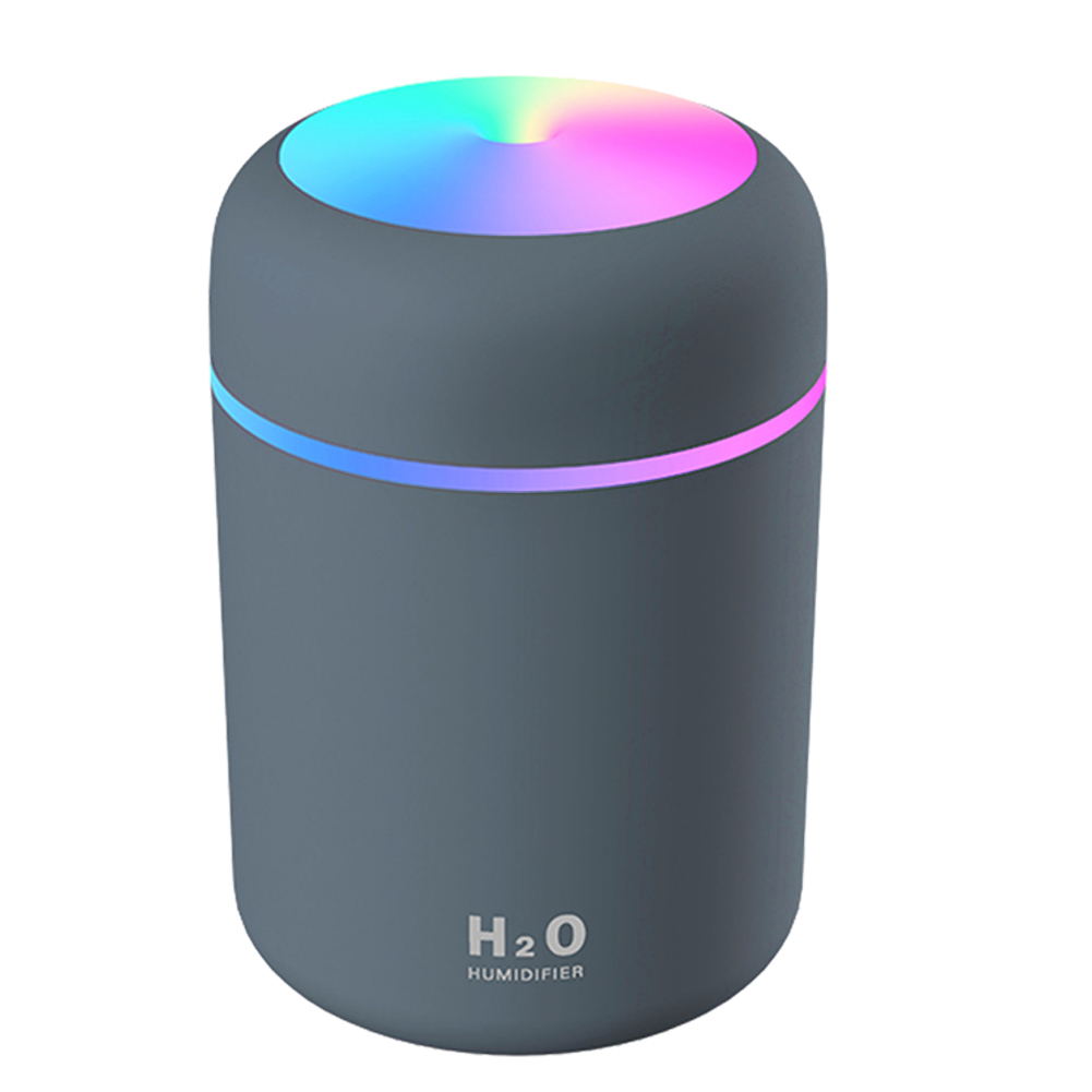 300ml Humidifier USB Ultrasonic Dazzle Cup Aroma Diffuser Cool Mist Maker Air Humidifier Purifier