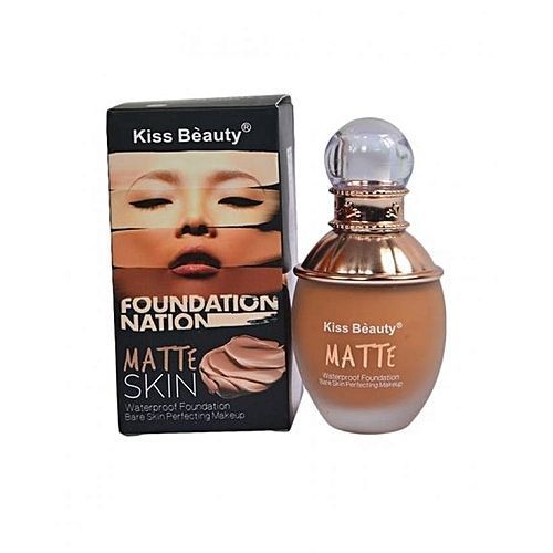 Kiss Beauty Foundation Nation Matte Skin Waterproof foundation