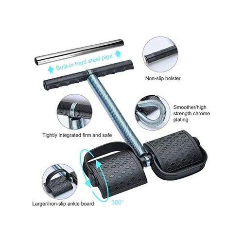 Tummy Portable Belly Slimming Tummy Shaper Leg Pedal Exerciser Pull Up Resistance Bands