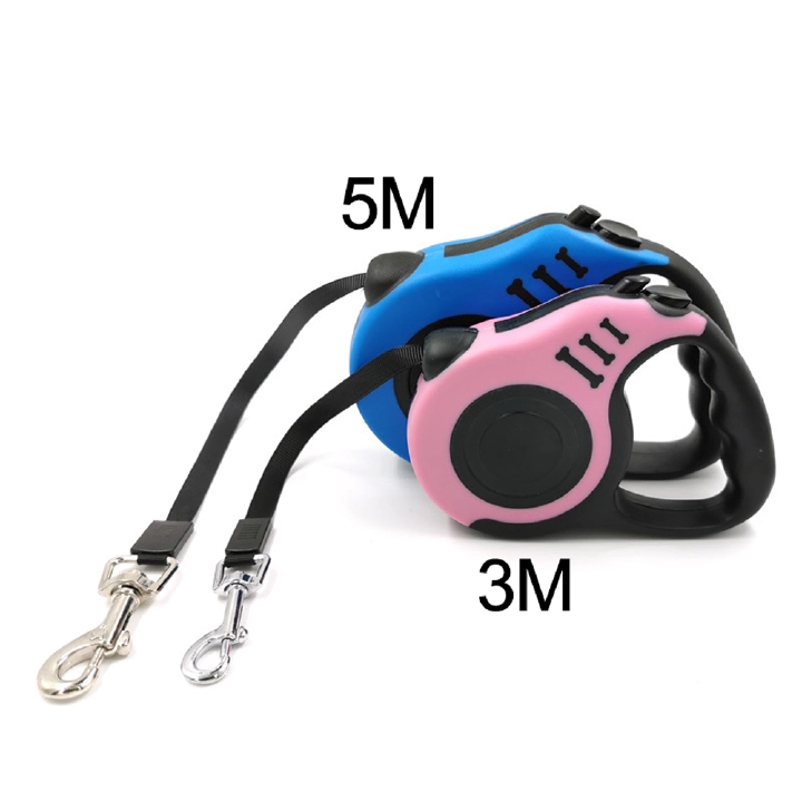 3m / 5m automatic telescopic traction rope portable and durable pet dog products