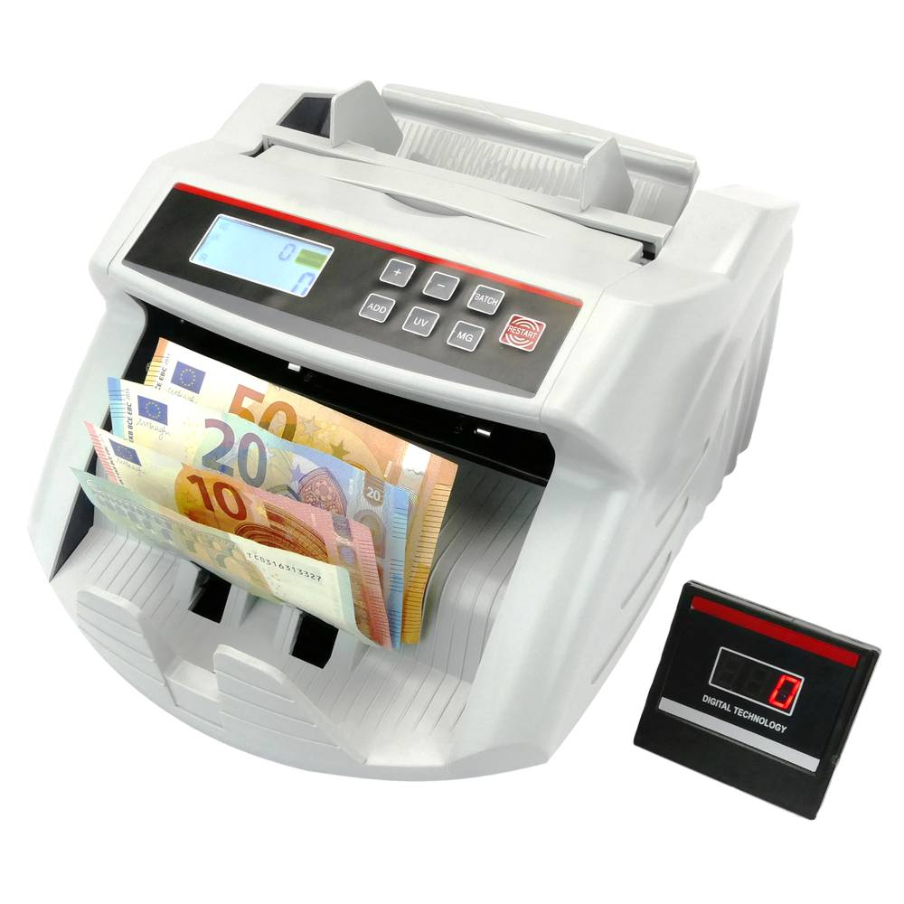 Bill counter with fake bill detection UV MG1 MG2