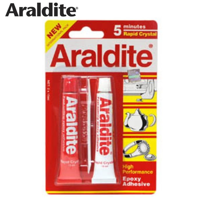 Araldite Glue Epoxy Adhesive Bonding Agent Clear