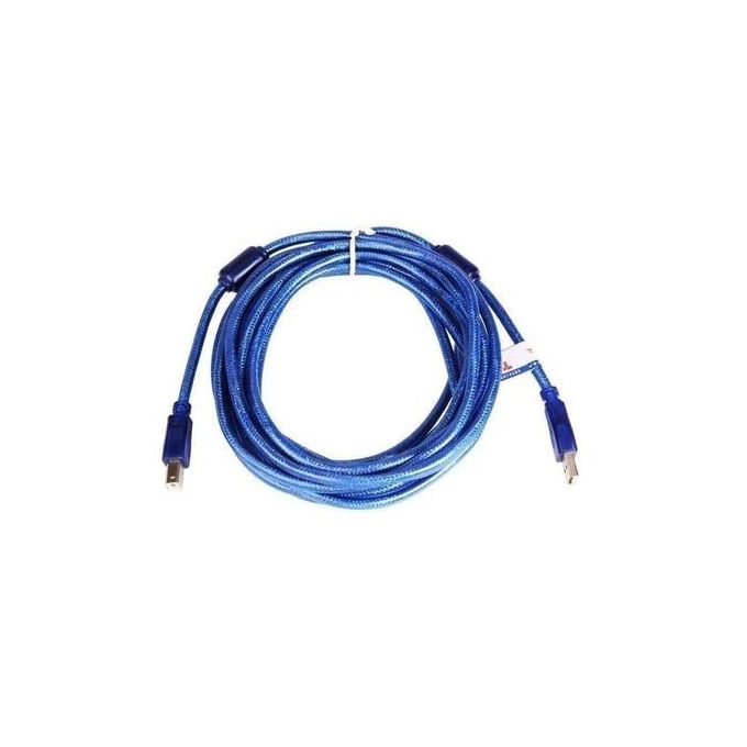 Universal USB Printer Cable - 1.5M - Blue