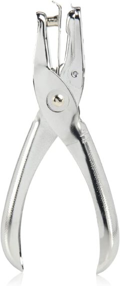 ONE Hole Kangaroo Plated Handy Paper Punch