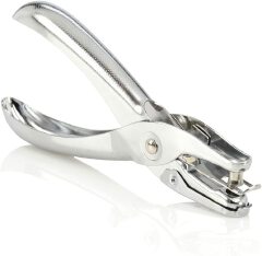 ONE Hole Kangaroo Plated Handy Paper Punch