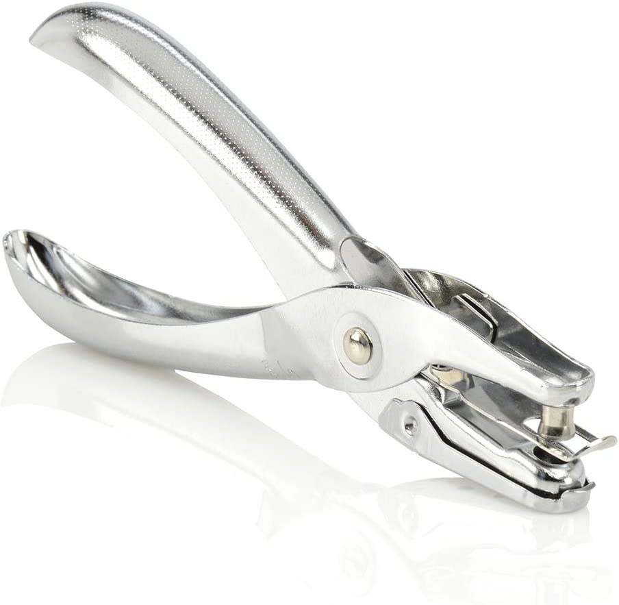 ONE Hole Kangaroo Plated Handy Paper Punch