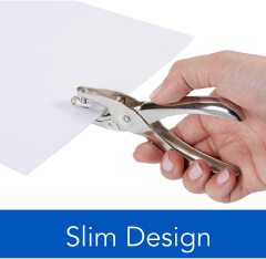 ONE Hole Kangaroo Plated Handy Paper Punch