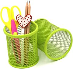 Mesh Steel Pencil Holder