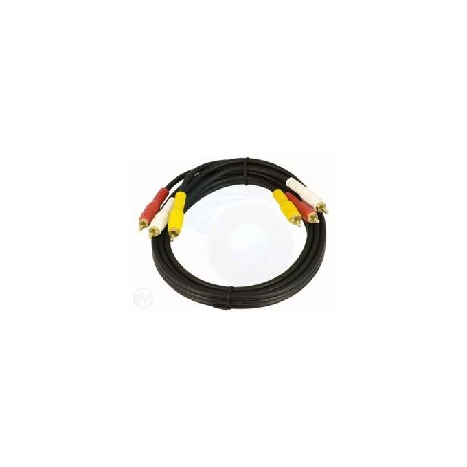 3 RCA To 3 RCA AV Cable